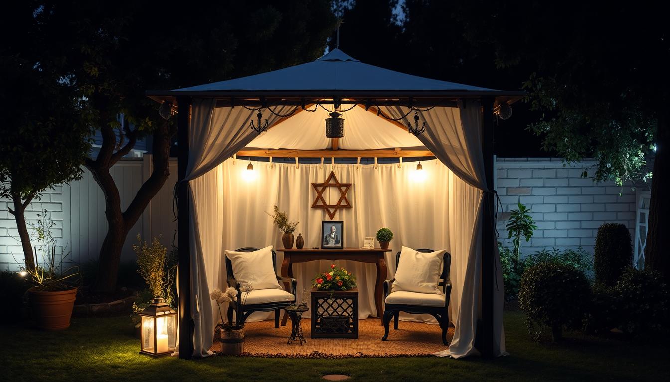 הלכות סוכת אבלים: פרטים והסברים